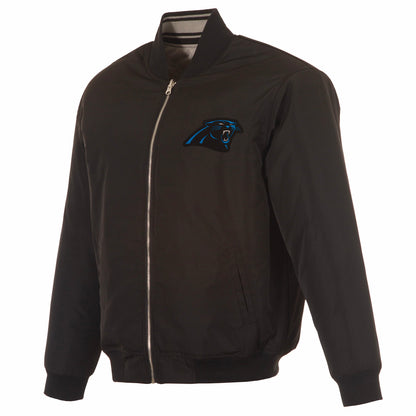 Carolina Panthers Reversible Flight Jacket
