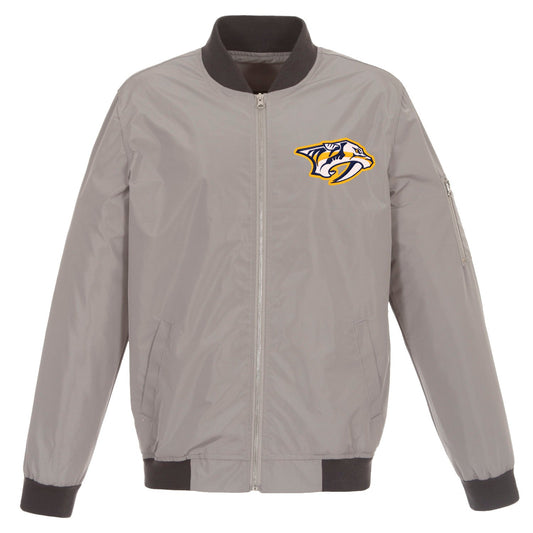 Nashville Predators Nylon Bomber Jacket