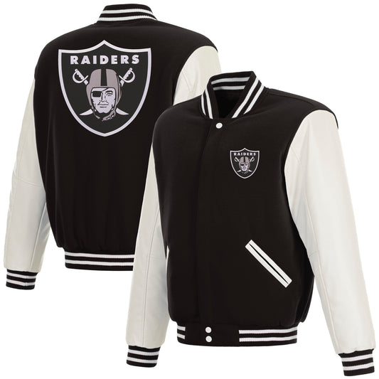Las Vegas Raiders Reversible Varsity Jacket