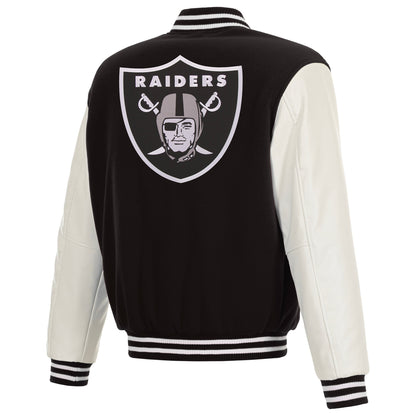 Las Vegas Raiders Reversible Varsity Jacket