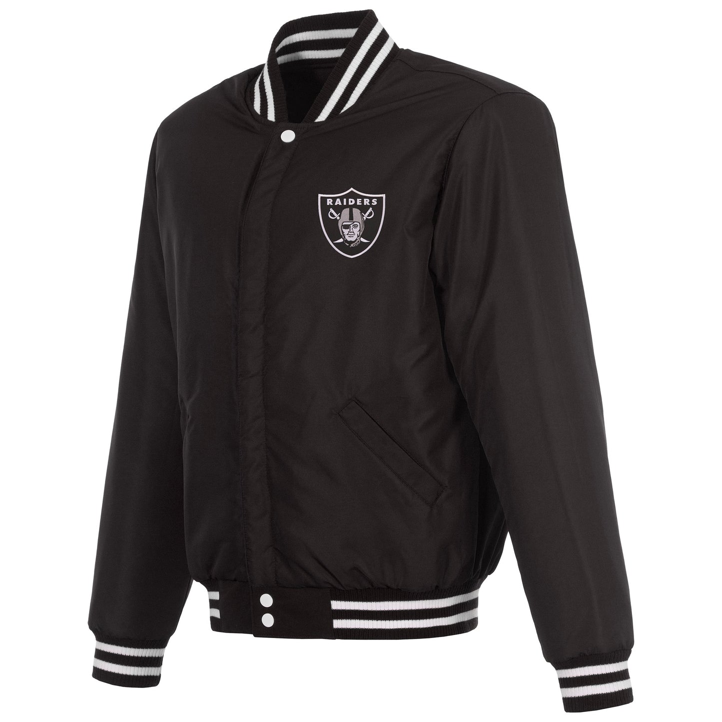 Las Vegas Raiders Reversible Varsity Jacket