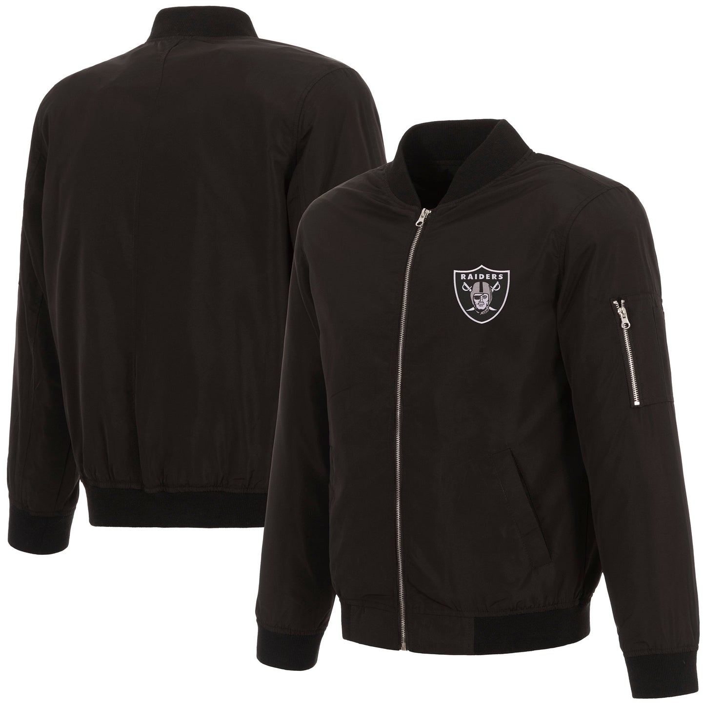 Las Vegas Raiders Nylon Bomber Jacket