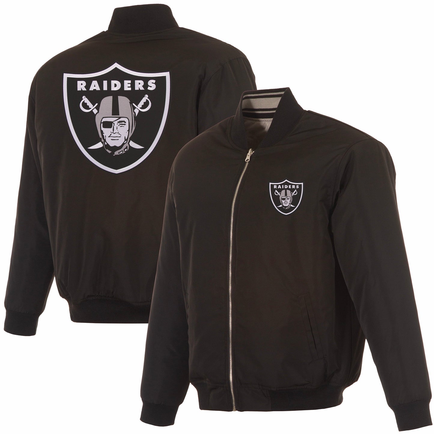Las Vegas Raiders Reversible Flight Jacket