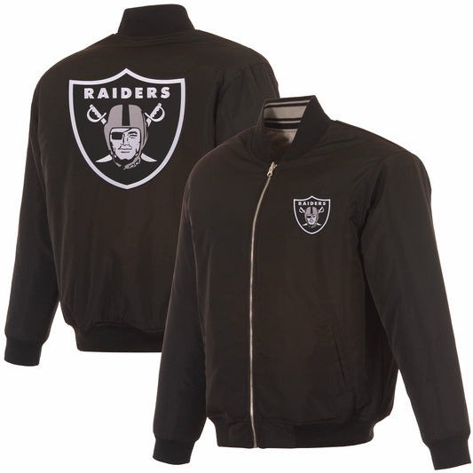 Las Vegas Raiders Reversible Flight Jacket