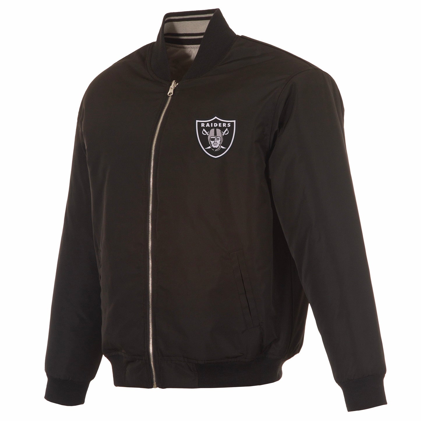 Las Vegas Raiders Reversible Flight Jacket