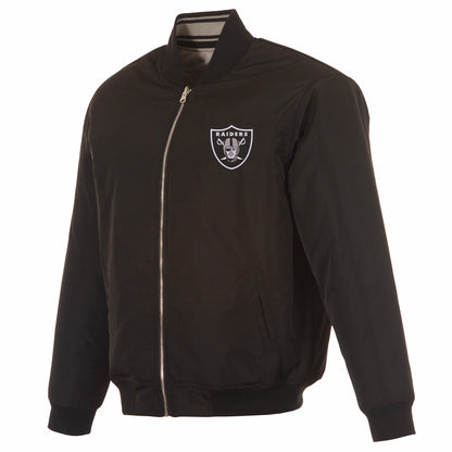 Las Vegas Raiders Reversible Flight Jacket