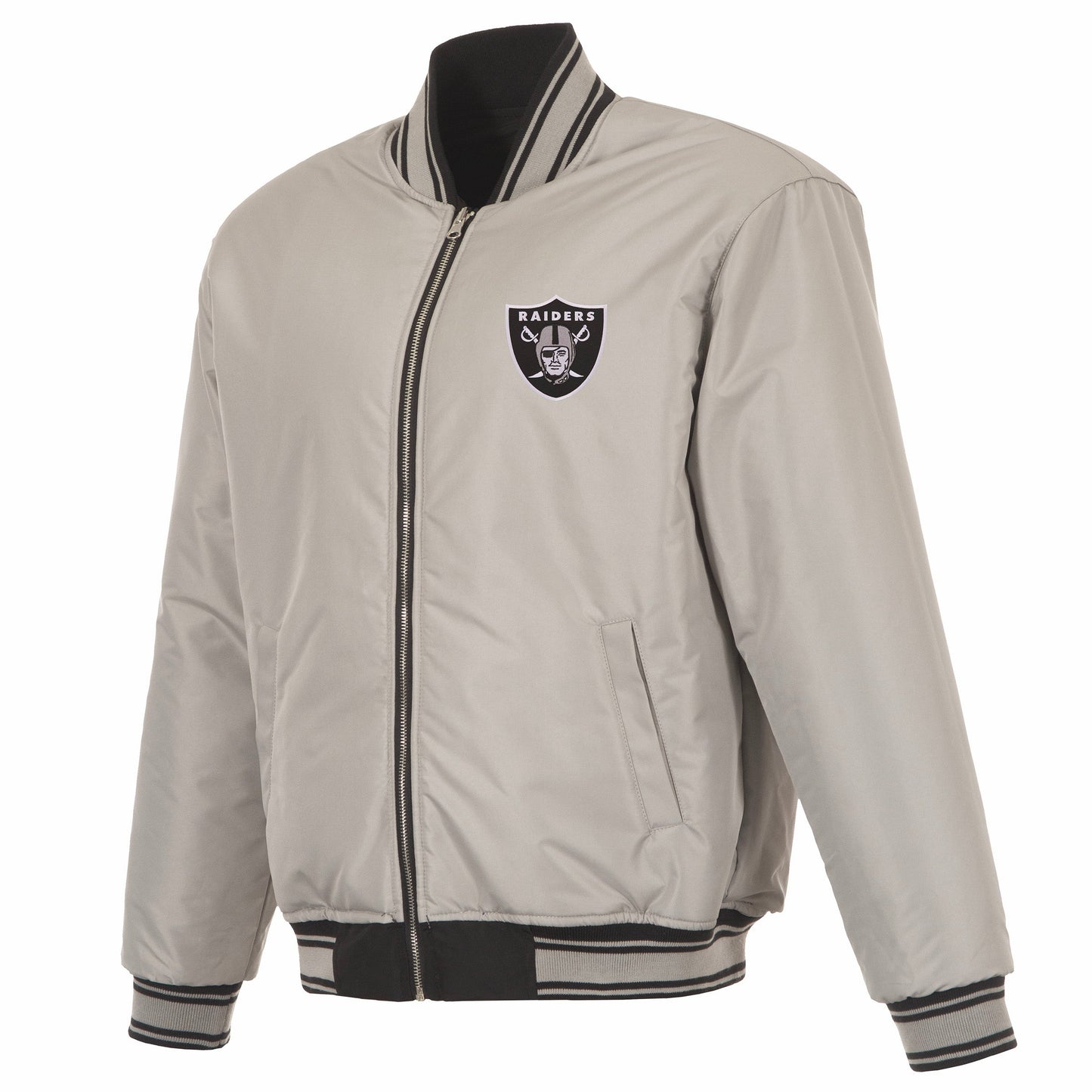 Las Vegas Raiders Reversible Flight Jacket