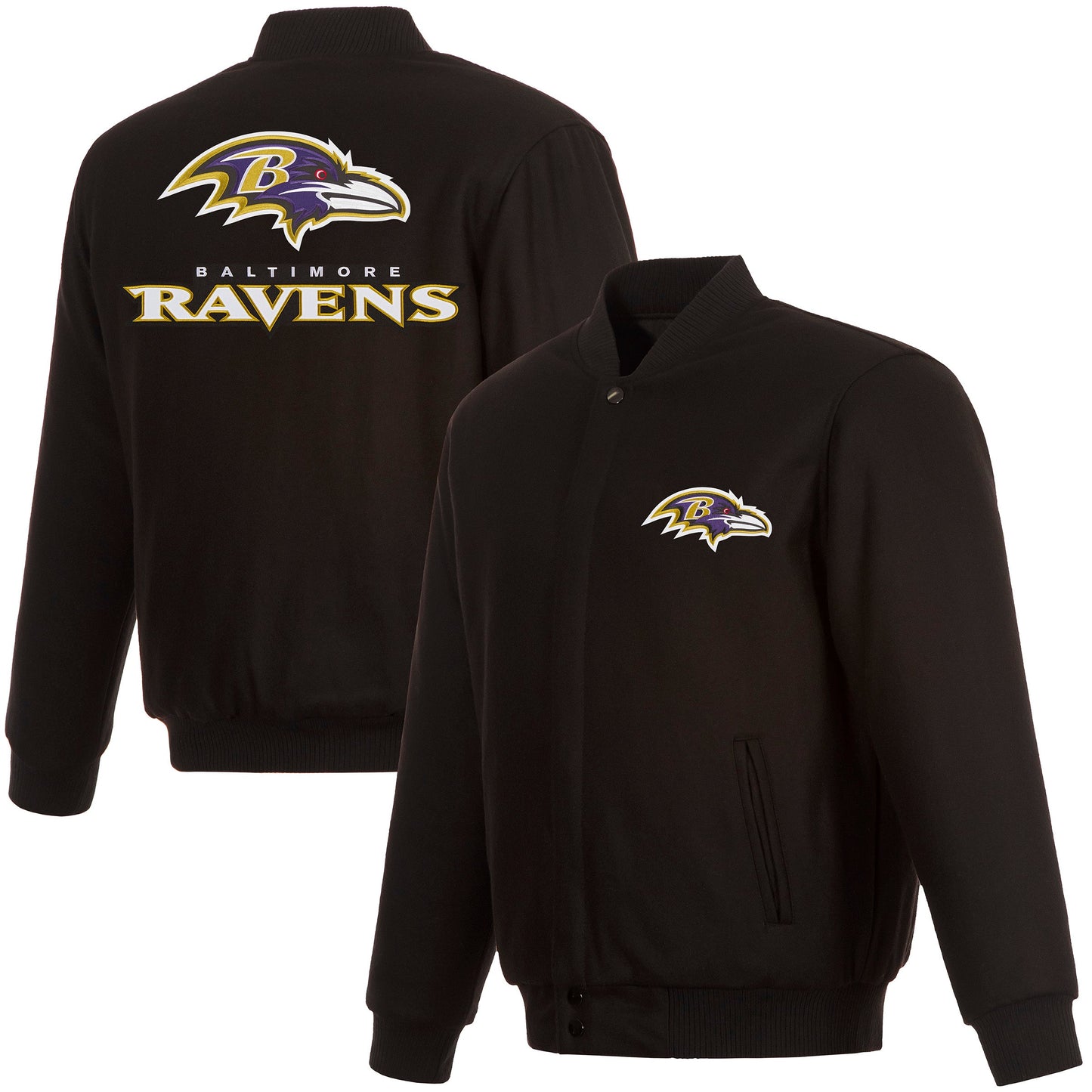 Baltimore Ravens All Wool Jacket