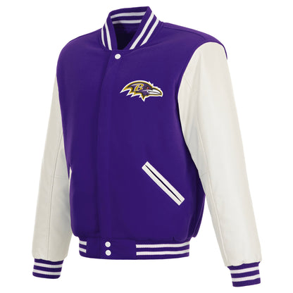 Baltimore Ravens Reversible Varsity Jacket