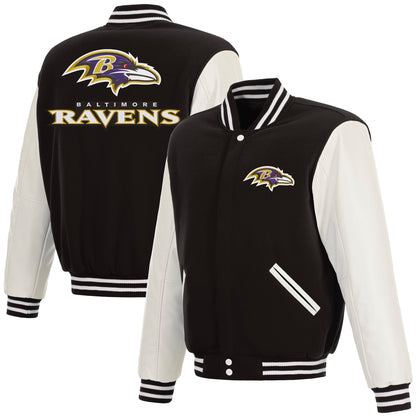Baltimore Ravens Reversible Varsity Jacket