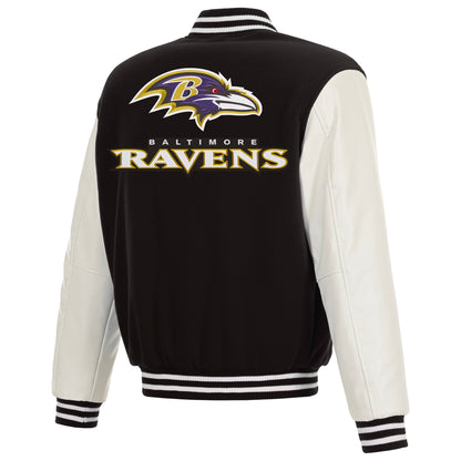 Baltimore Ravens Reversible Varsity Jacket