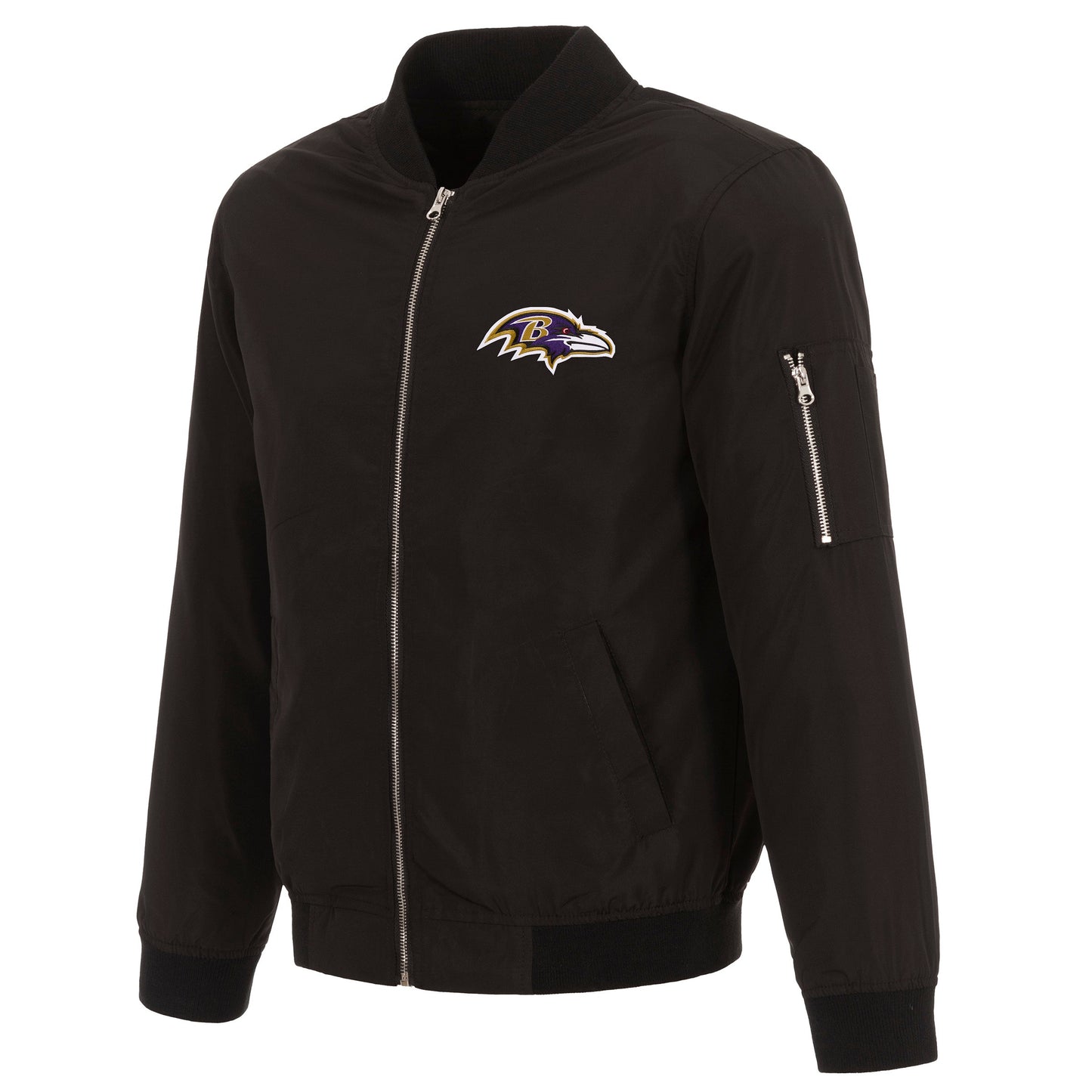 Baltimore Ravens Nylon Bomber Jacket