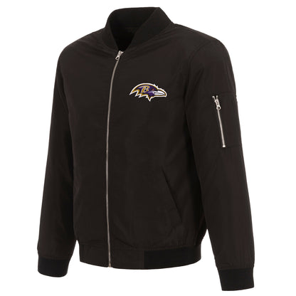 Baltimore Ravens Nylon Bomber Jacket