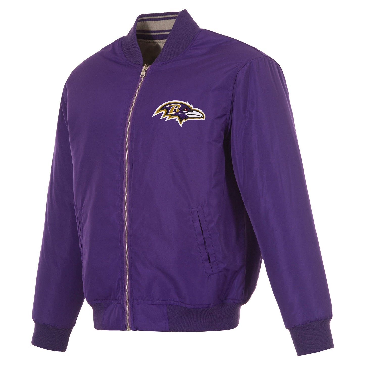 Baltimore Ravens Reversible Flight Jacket