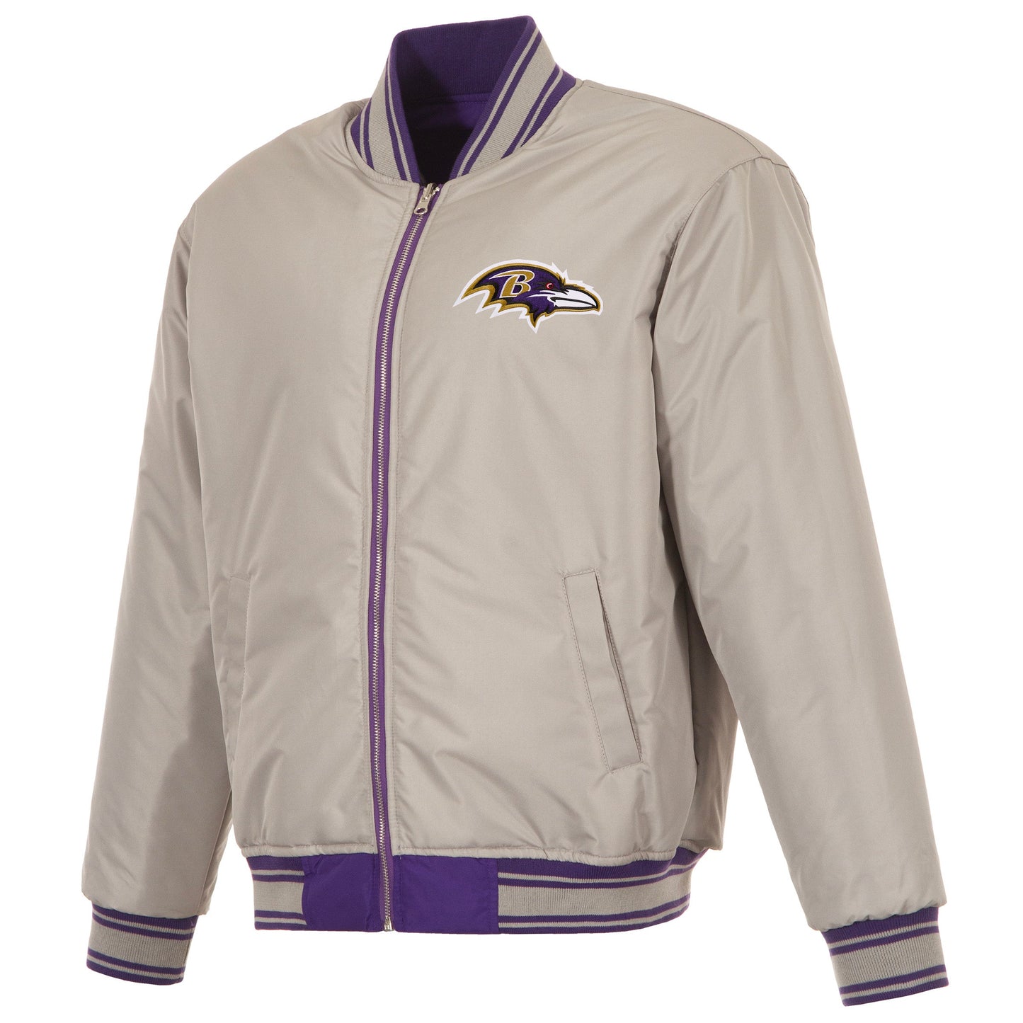 Baltimore Ravens Reversible Flight Jacket