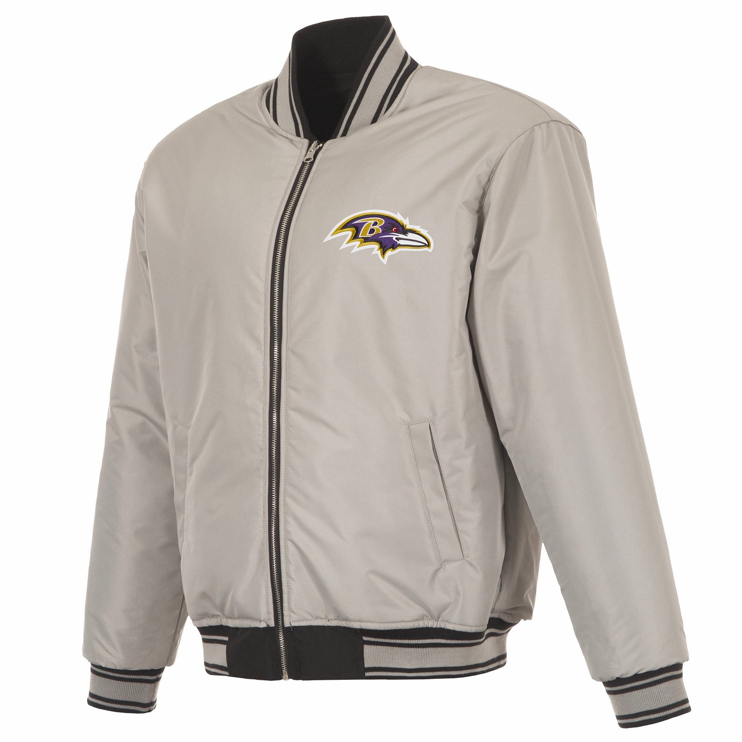 Baltimore Ravens Reversible Flight Jacket