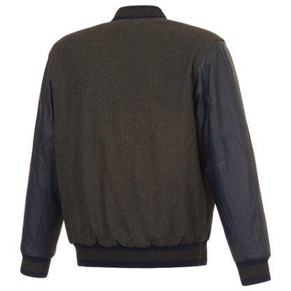 Tampa Bay Rays Reversible Wool and Leather Jacket