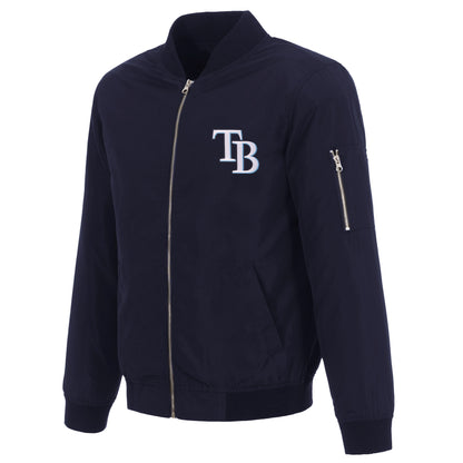 Tampa Bay Rays Nylon Bomber Jacket