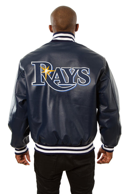 Tampa Bay Rays Full Leather Jacket