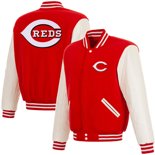 Cincinnati Reds Reversible Varsity Jacket