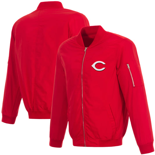 Cincinnati Reds Nylon Bomber Jacket