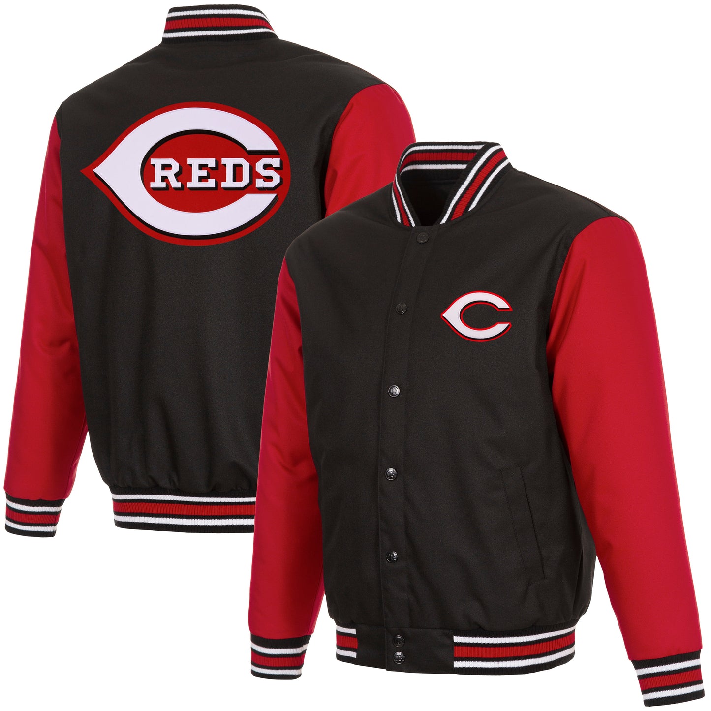 Cincinnati Reds Poly-Twill Jacket