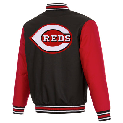 Cincinnati Reds Poly-Twill Jacket