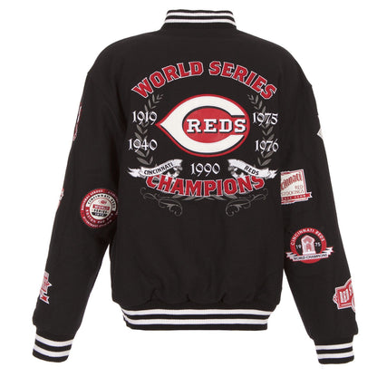 Cincinnati Reds Reversible Wool Jacket