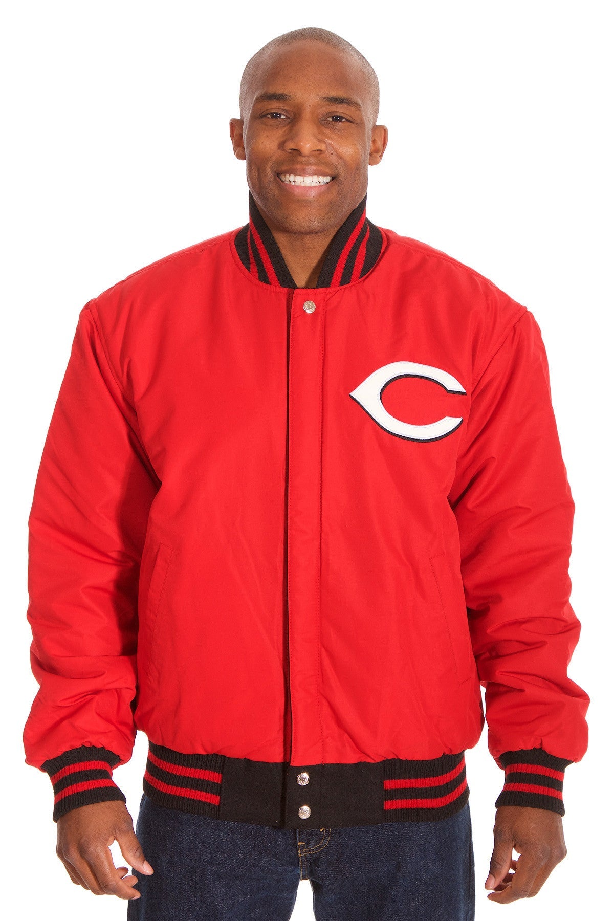 Cincinnati Reds Reversible Wool Jacket
