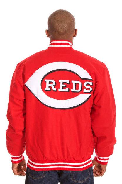 Cincinnati Reds Reversible Wool Jacket