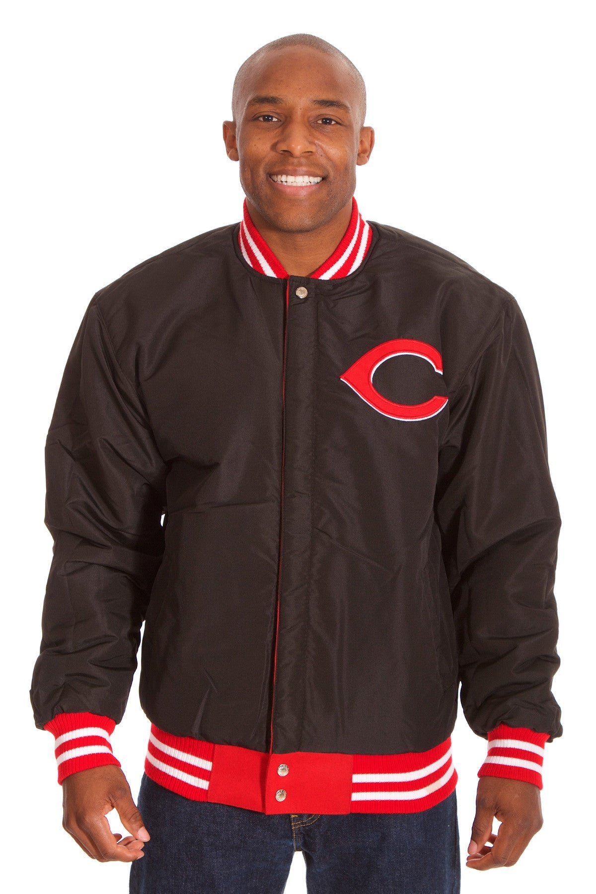 Cincinnati Reds Reversible Wool Jacket