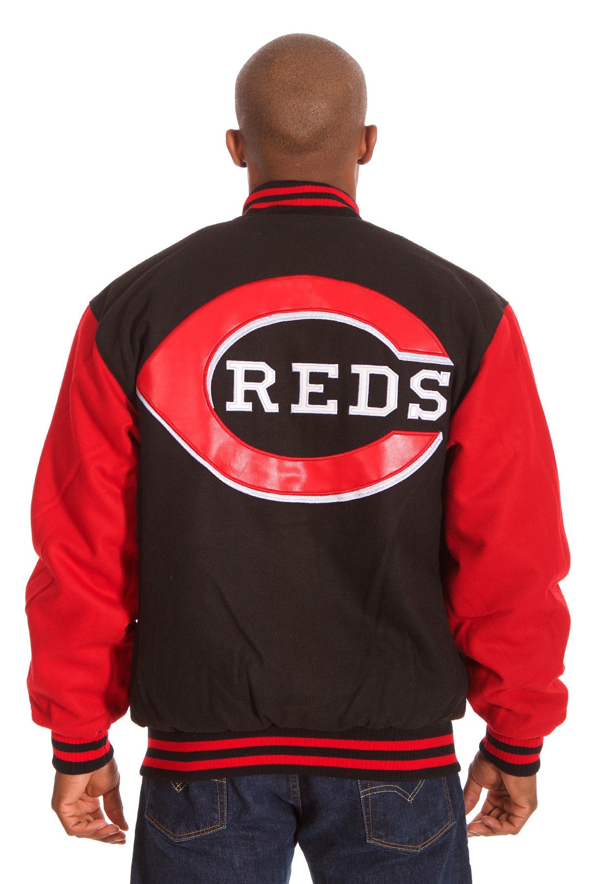 Cincinnati Reds Reversible Wool Jacket