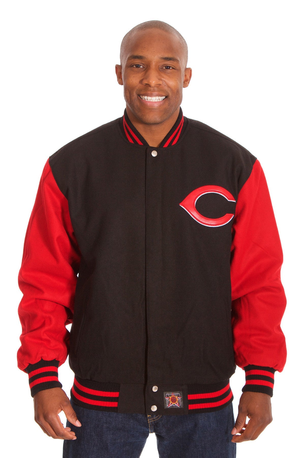 Cincinnati Reds Reversible Wool Jacket
