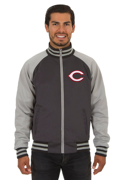 Cincinnati Reds Reversible Polyester Track Jacket