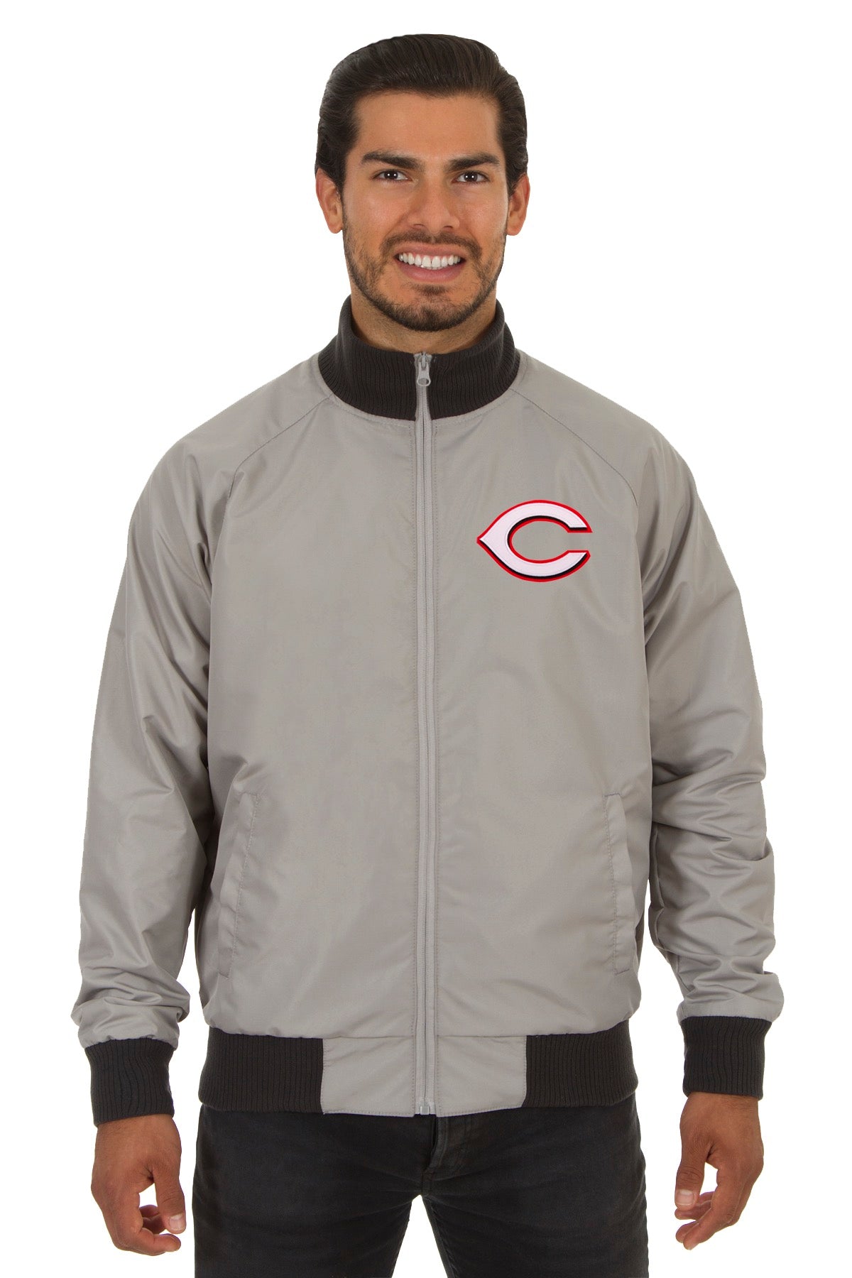 Cincinnati Reds Reversible Polyester Track Jacket