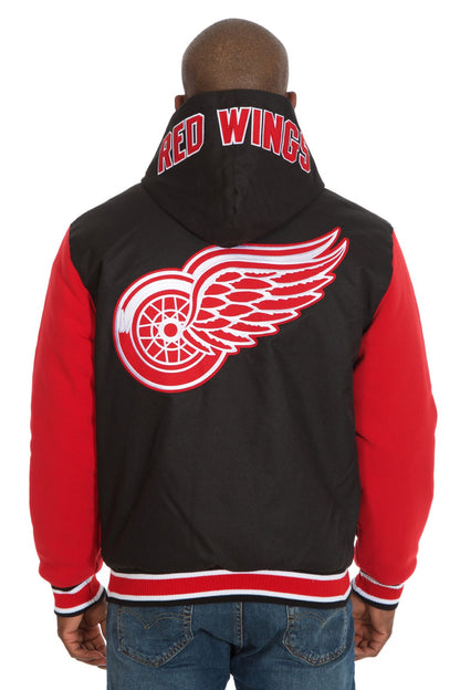 Detroit Red Wings Reversible Poly-Twill Jacket