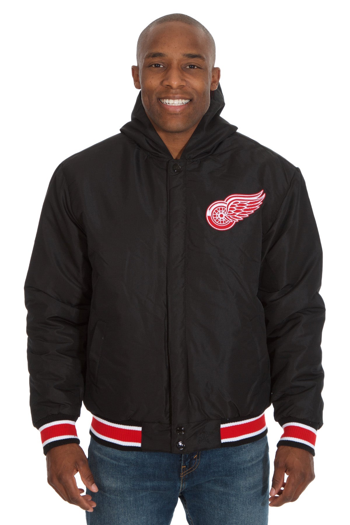 Detroit Red Wings Reversible Poly-Twill Jacket
