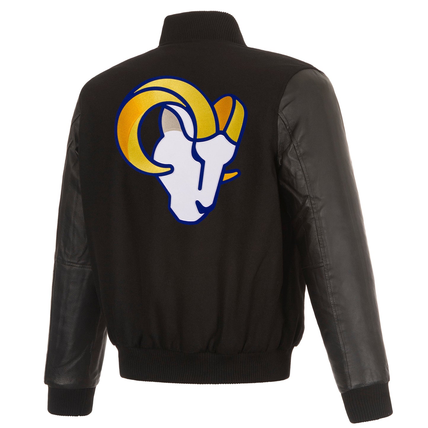 Los Angeles Rams Reversible Wool and Leather Jacket