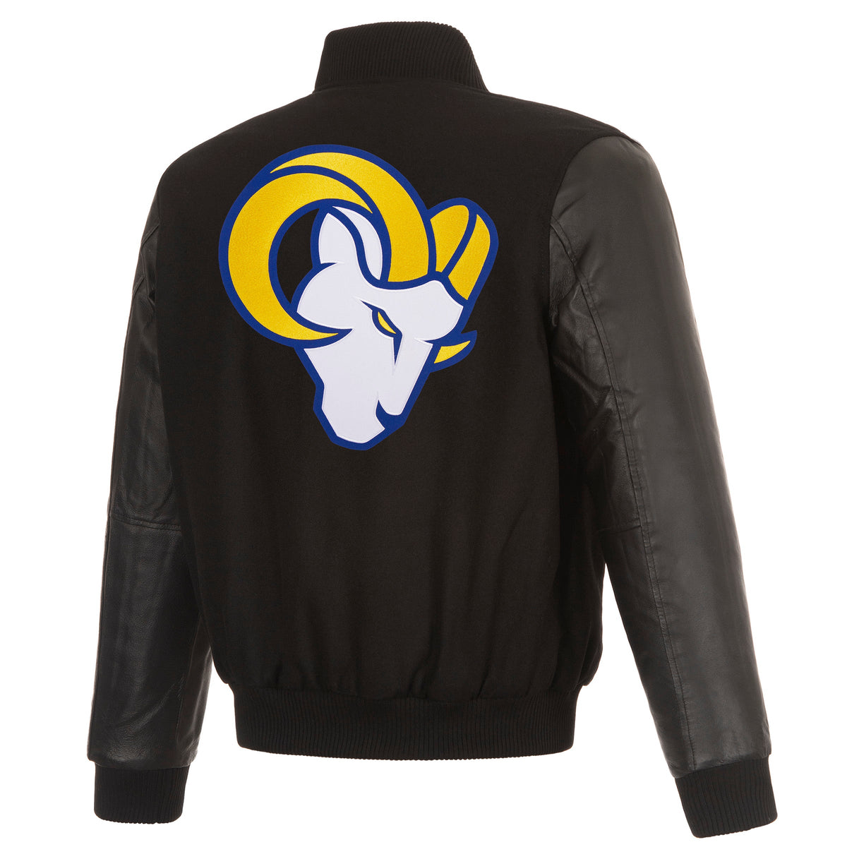 Los Angeles Rams Reversible Wool and Leather Jacket