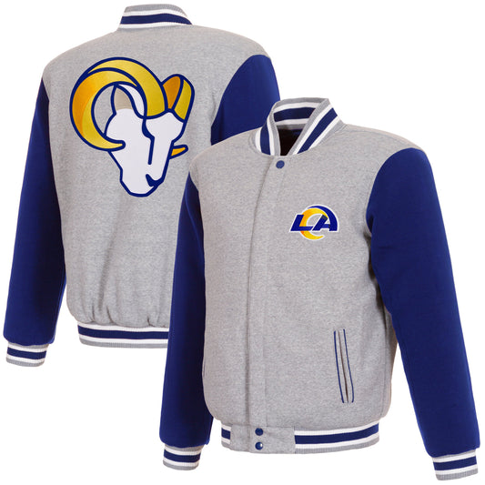 Los Angeles Rams Reversible Two-Tone Fleece Jacket