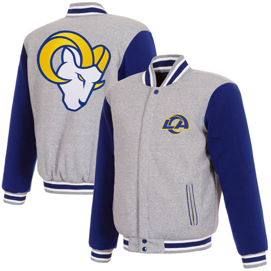 Los Angeles Rams Reversible Two-Tone Fleece Jacket