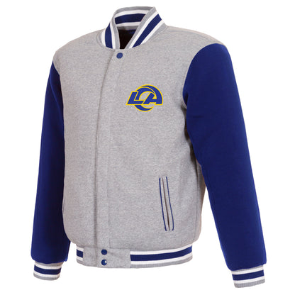 Los Angeles Rams Reversible Two-Tone Fleece Jacket
