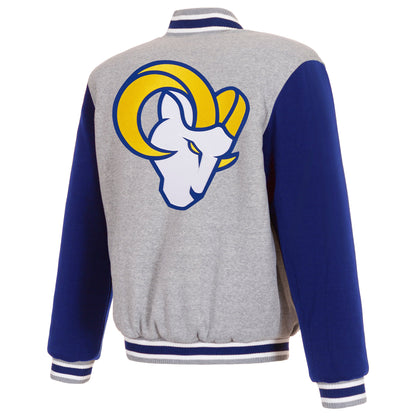 Los Angeles Rams Reversible Two-Tone Fleece Jacket