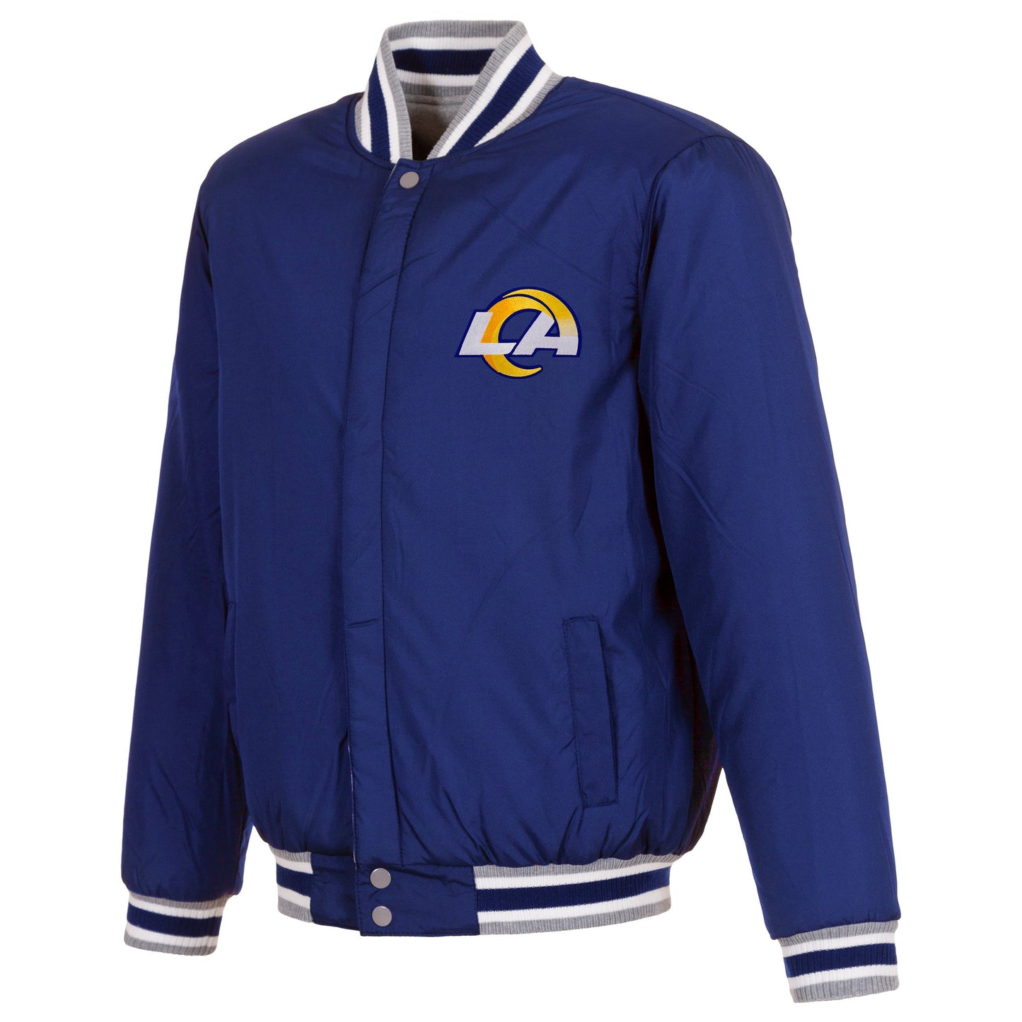Los Angeles Rams Reversible Two-Tone Fleece Jacket