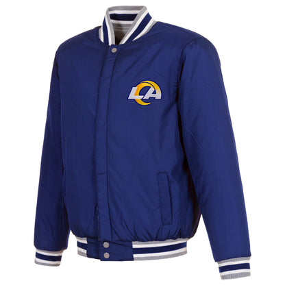Los Angeles Rams Reversible Two-Tone Fleece Jacket