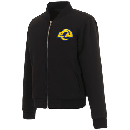Los Angeles Rams Ladies Reversible Fleece Jacket