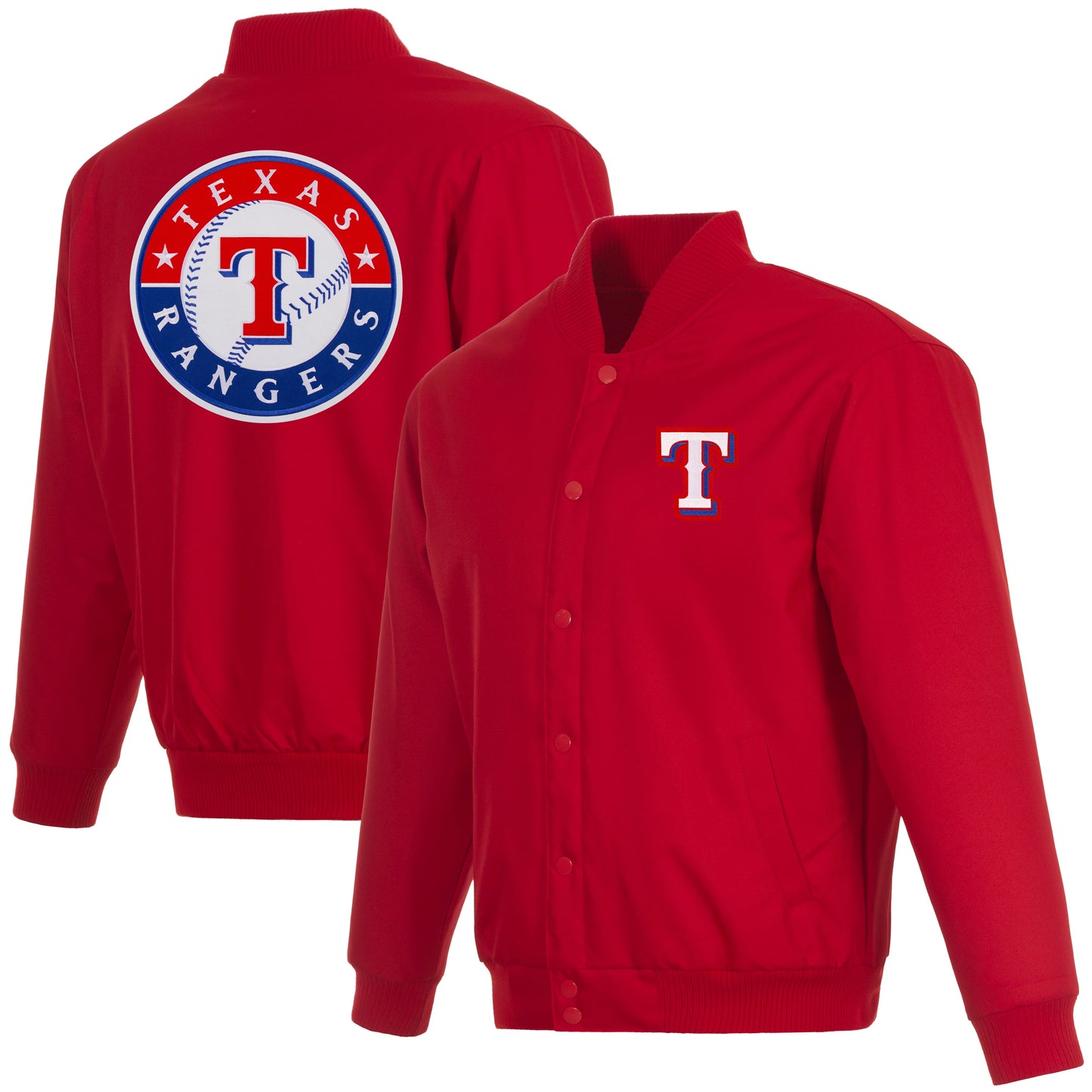 Texas Rangers Poly-Twill Jacket