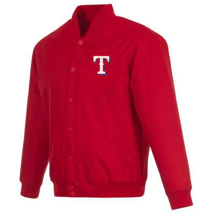 Texas Rangers Poly-Twill Jacket