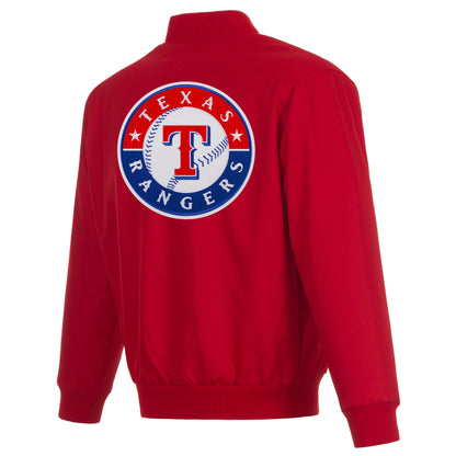 Texas Rangers Poly-Twill Jacket