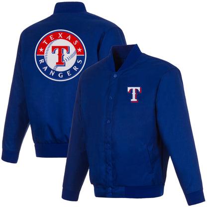 Texas Rangers Poly-Twill Jacket